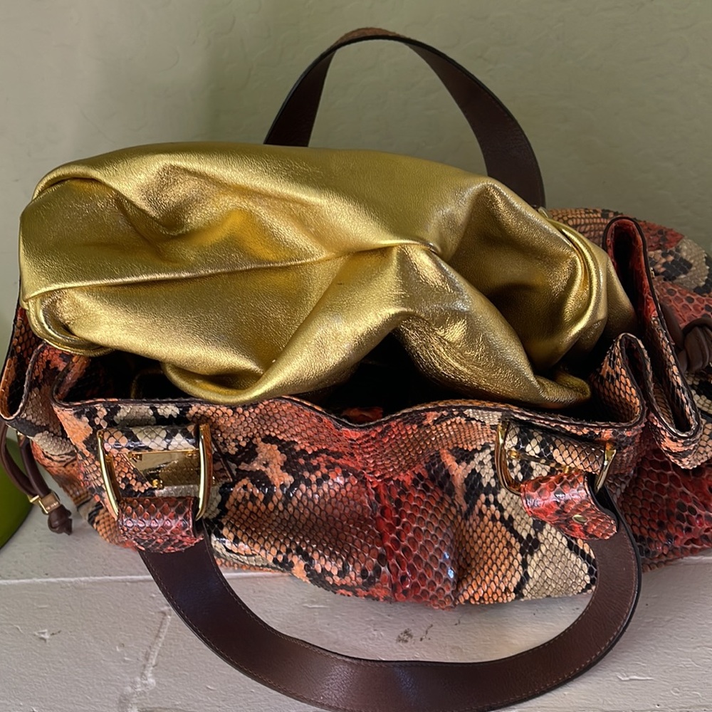 Michael Kors Python Handbag - image 8